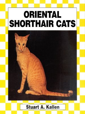 cover image of Oriental Shorthair
